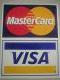 Now Accepting VISA & Mastercard - see LOGO