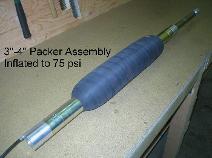 3"-4" Inflated Packer
